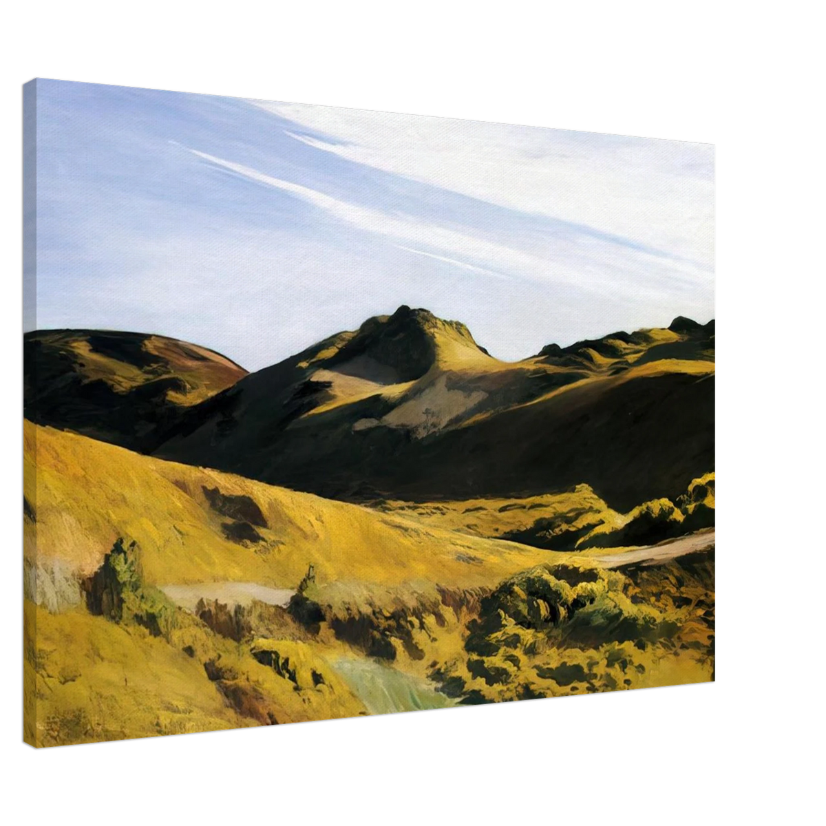 The Camel s Hump Canvas | Edward Hopper Canvas | Edward Hopper Print