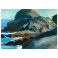 Rocky Shore Poster | Edward Hopper Poster | Edward Hopper Print