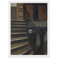 Stairway at 48 rue de Lille, Paris Framed Poster | Edward Hopper Framed Prints Wall Art | Edward Hopper Print
