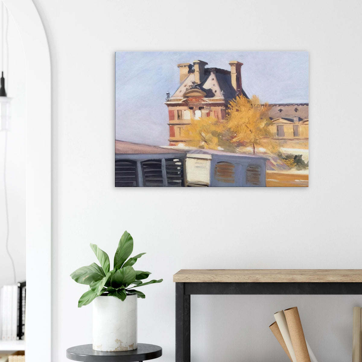 Le Pavillon de Flore Canvas | Edward Hopper Canvas | Edward Hopper Print