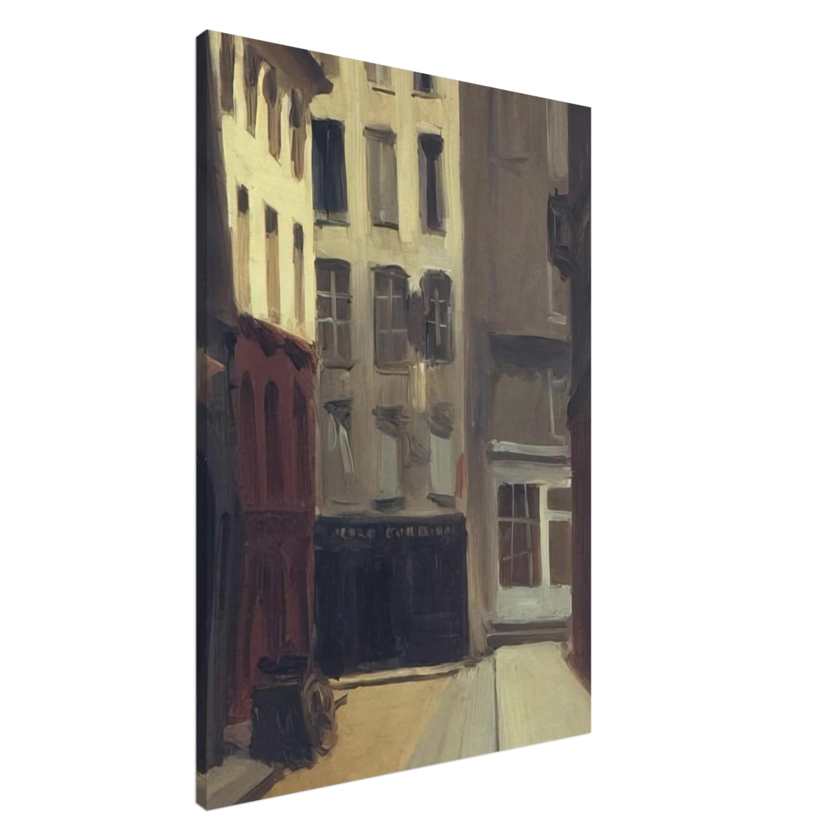 Paris Street Canvas | Edward Hopper Canvas | Edward Hopper Print