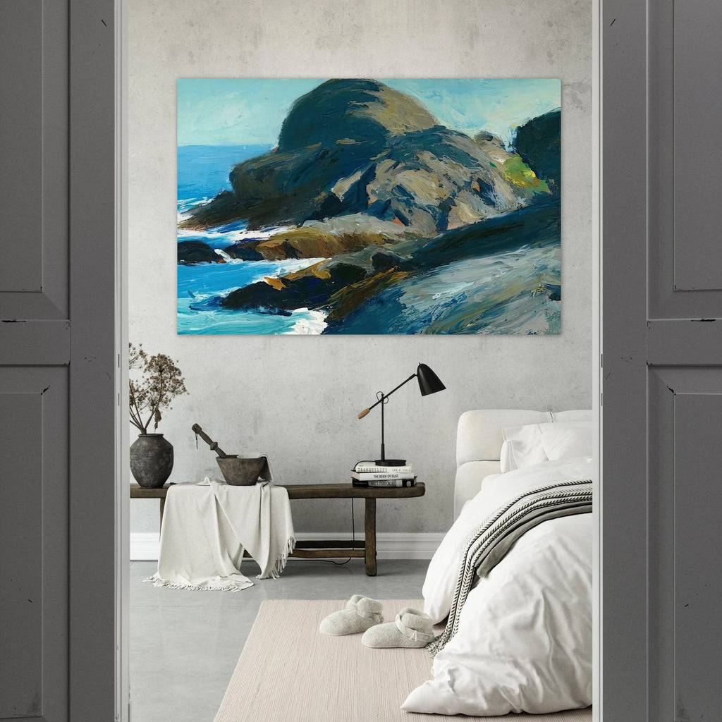 Rocky Shore Poster | Edward Hopper Poster | Edward Hopper Print