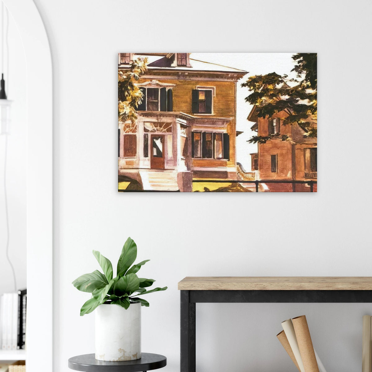 Davis House Canvas | Edward Hopper Canvas | Edward Hopper Print