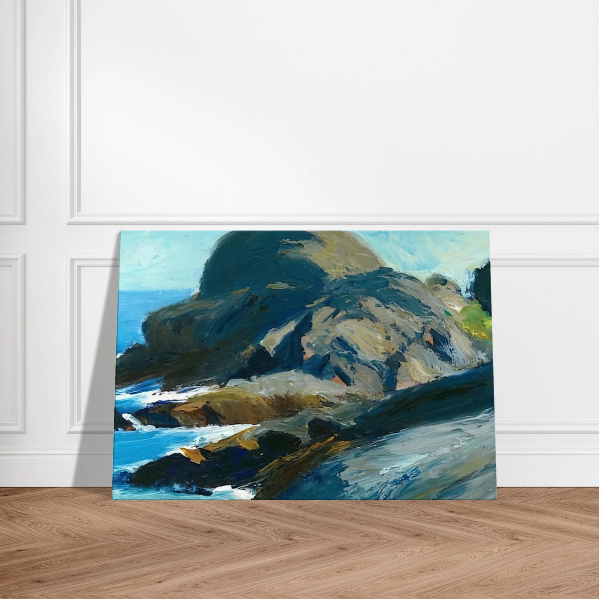 Rocky Shore Canvas | Edward Hopper Canvas | Edward Hopper Print