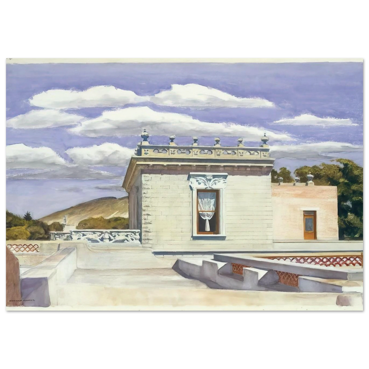 Saltillo Mansion Poster | Edward Hopper Poster | Edward Hopper Print