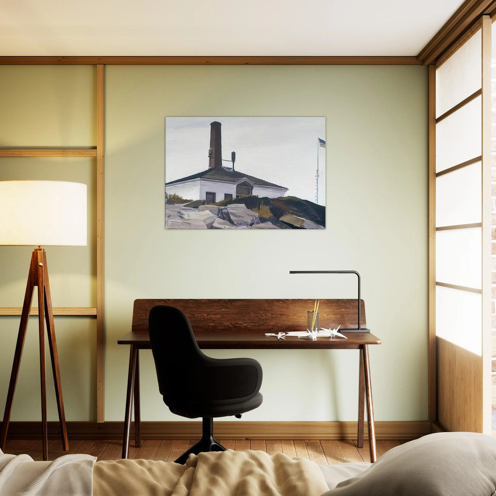 House of the Foghorn, I Canvas | Edward Hopper Canvas | Edward Hopper Print