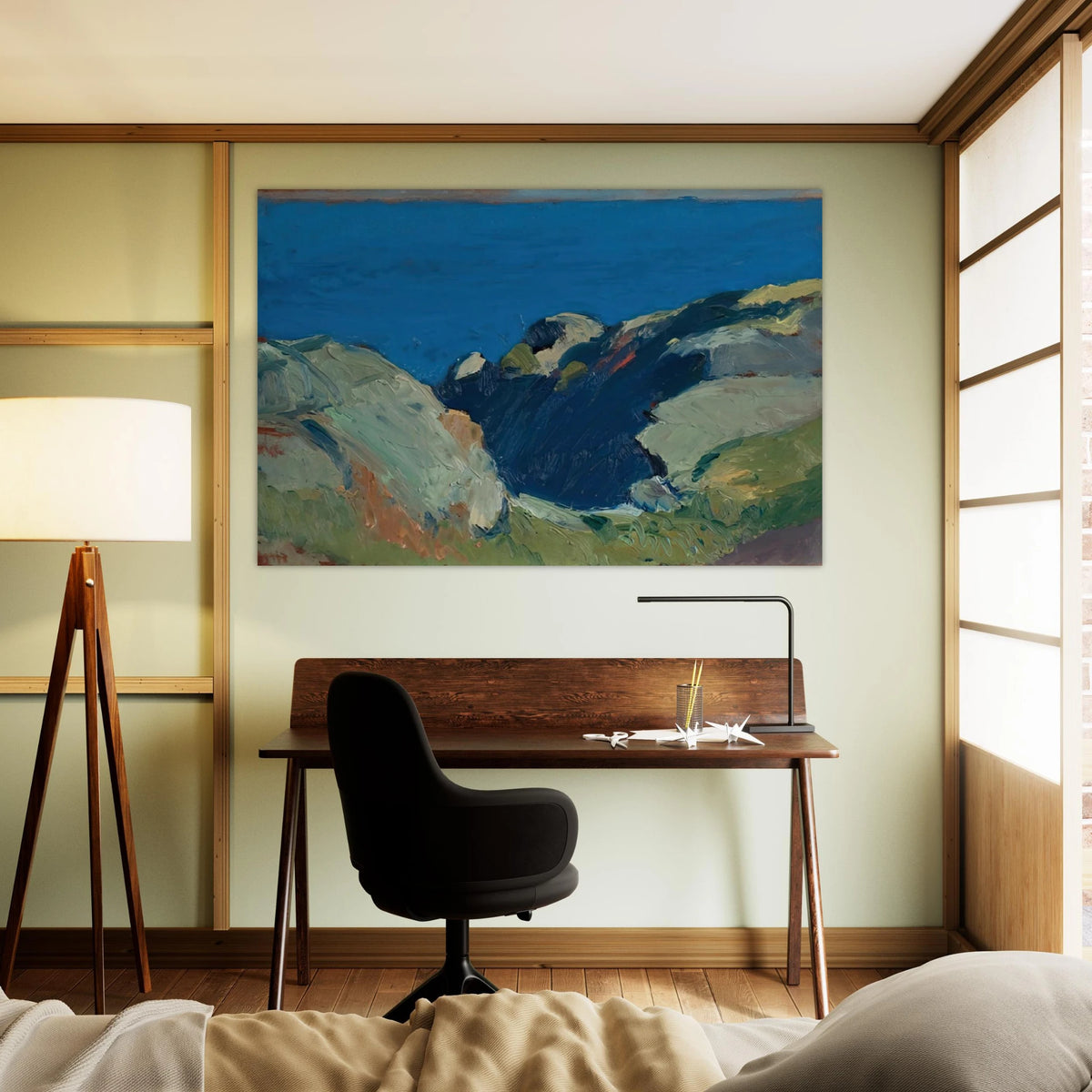 Rocks and Sea Poster | Edward Hopper Poster | Edward Hopper Print