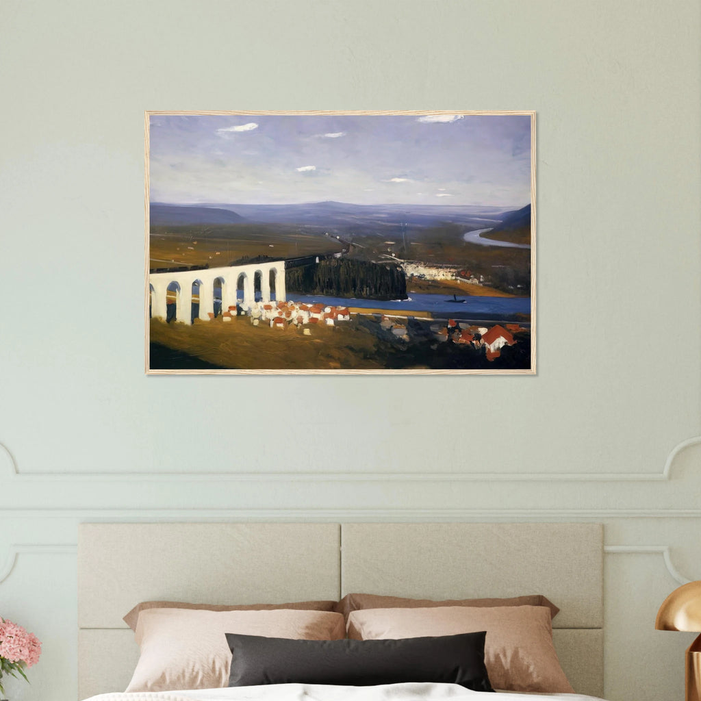 Valley of the Seine Framed Poster | Edward Hopper Framed Prints Wall Art | Edward Hopper Print
