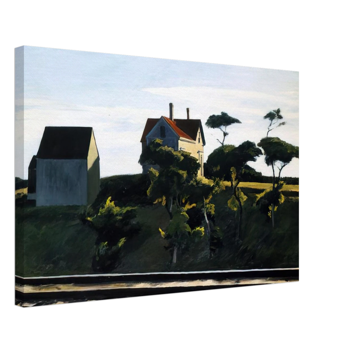 New York, New Haven and Hartford Canvas | Edward Hopper Canvas | Edward Hopper Print