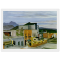 El Palacio Framed Poster | Edward Hopper Framed Prints Wall Art | Edward Hopper Print