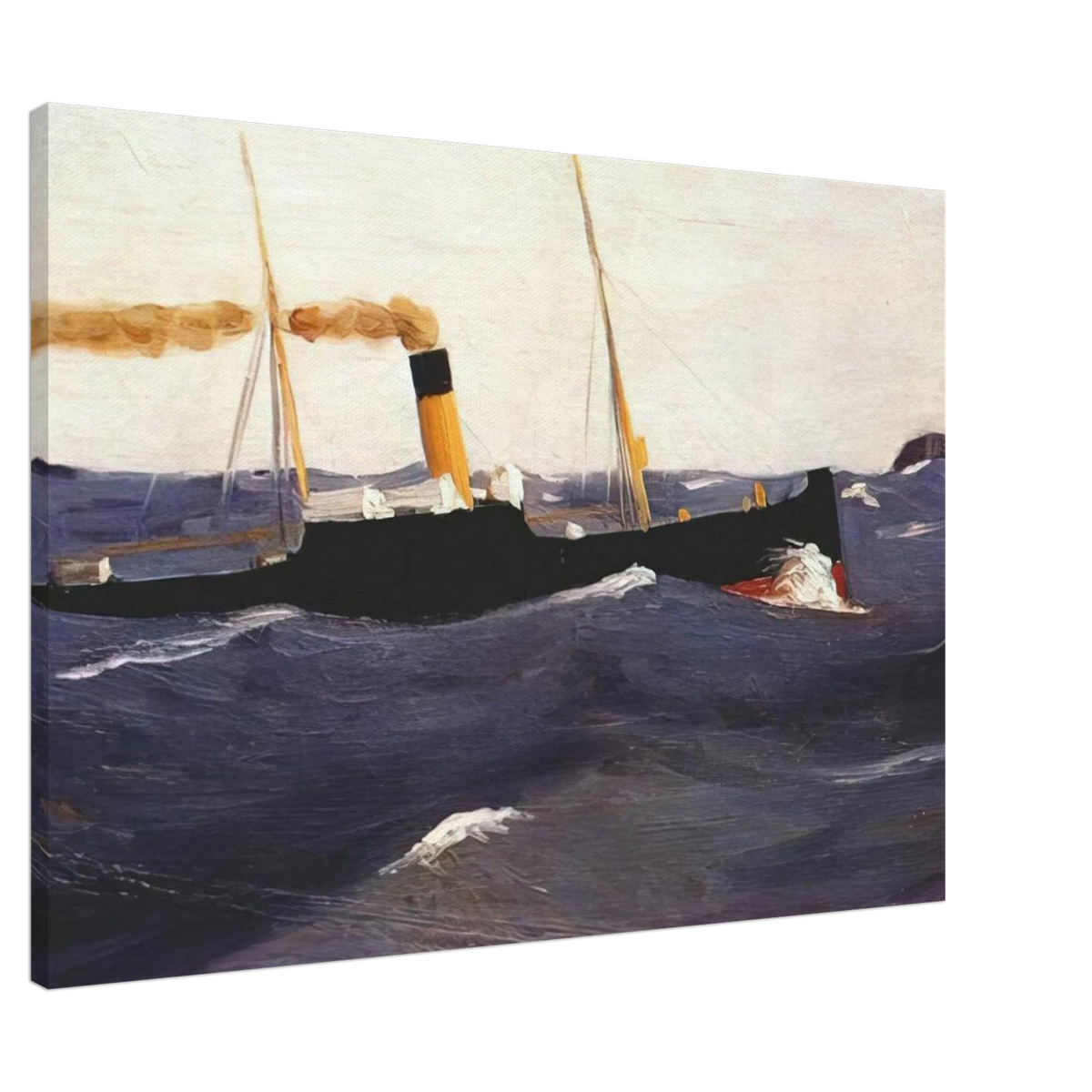 Tramp Steamer Canvas | Edward Hopper Canvas | Edward Hopper Print
