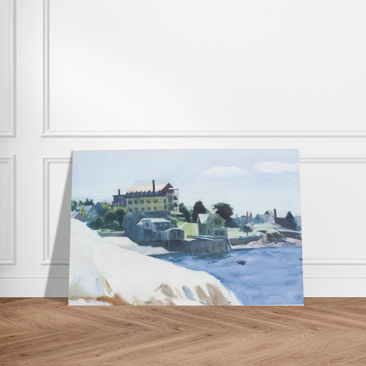 Small Town on Cove Poster | Edward Hopper Poster | Edward Hopper Print