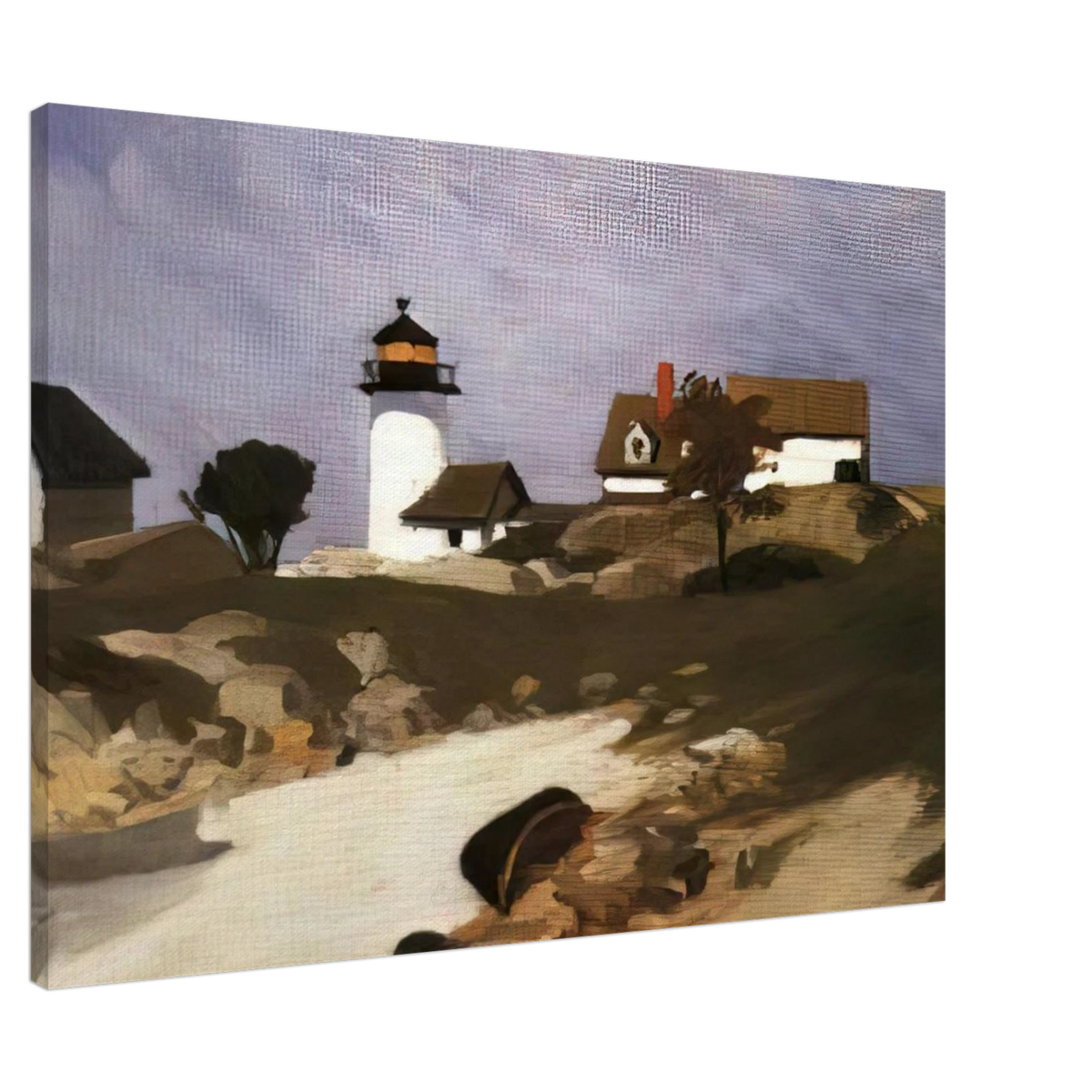 Squam Light Canvas | Edward Hopper Canvas | Edward Hopper Print