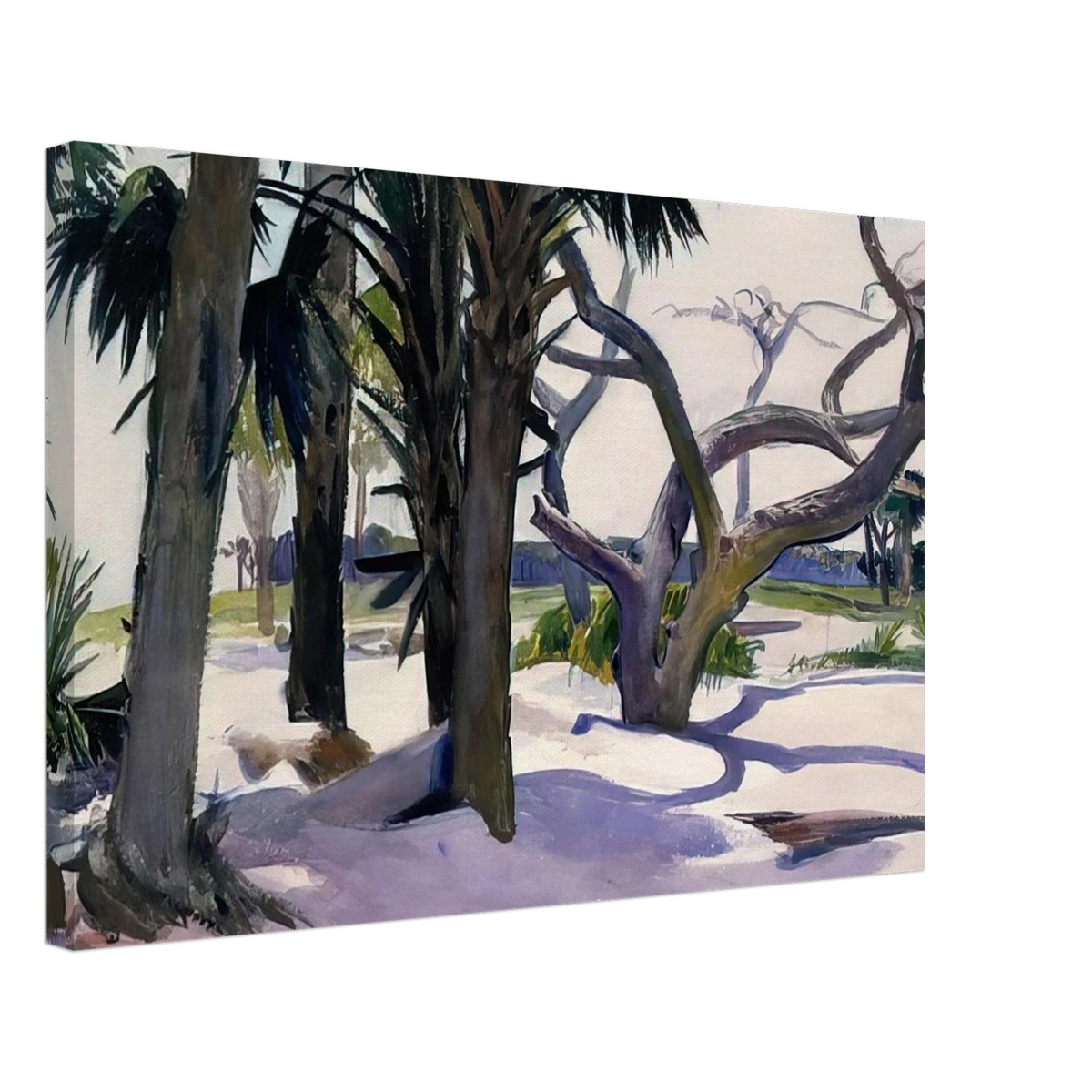 Folly Beach, Charleston, South Carolina Canvas | Edward Hopper Canvas | Edward Hopper Print
