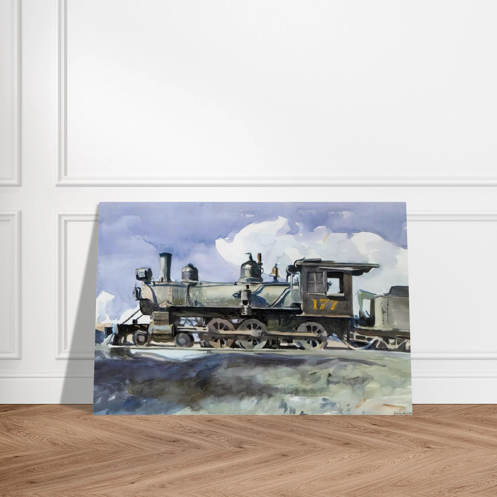 D. and R. G. Locomotive Poster | Edward Hopper Poster | Edward Hopper Print