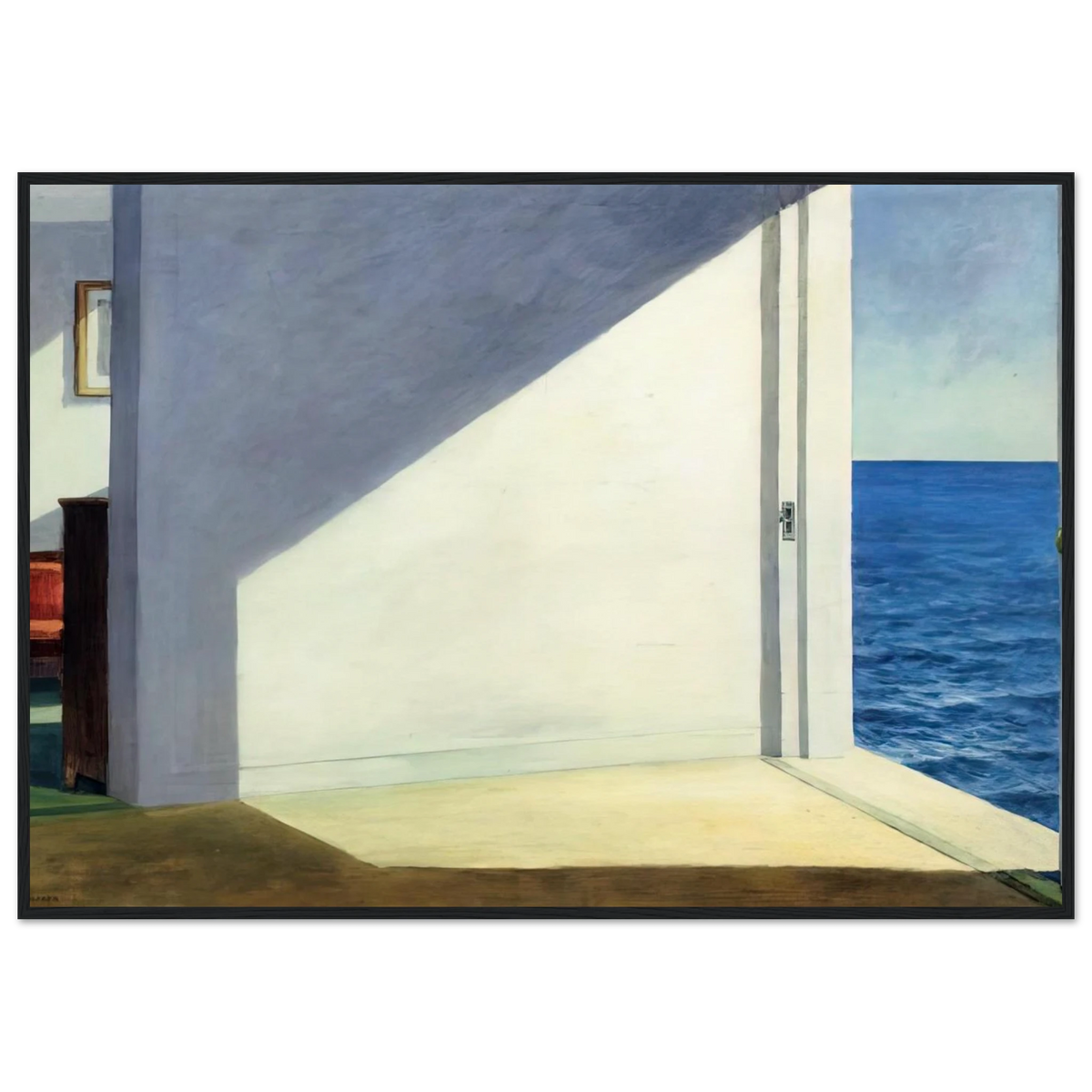 Rooms By The Sea Framed Poster | Edward Hopper Framed Prints Wall Art | Edward Hopper Print
