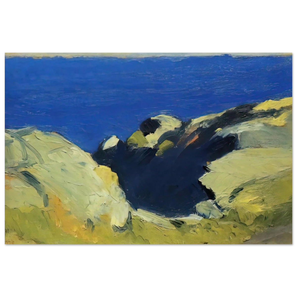 Rocks Poster | Edward Hopper Poster | Edward Hopper Print