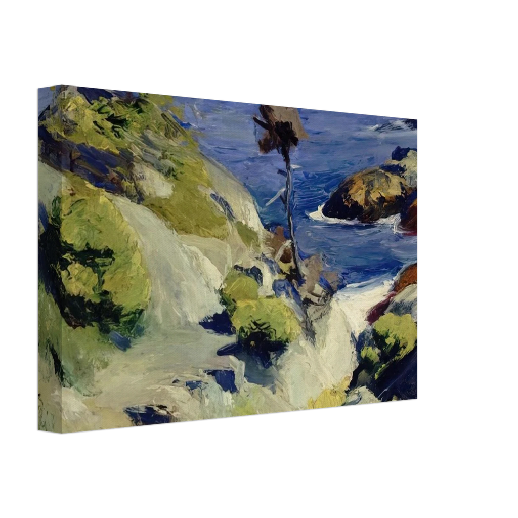 Monhegan Landscape Canvas | Edward Hopper Canvas | Edward Hopper Print