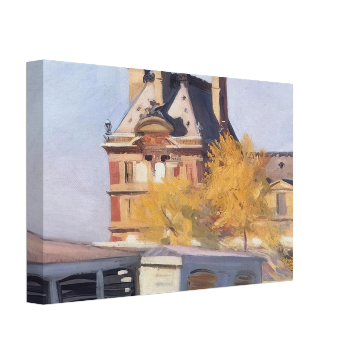 Le Pavillon de Flore Canvas | Edward Hopper Canvas | Edward Hopper Print