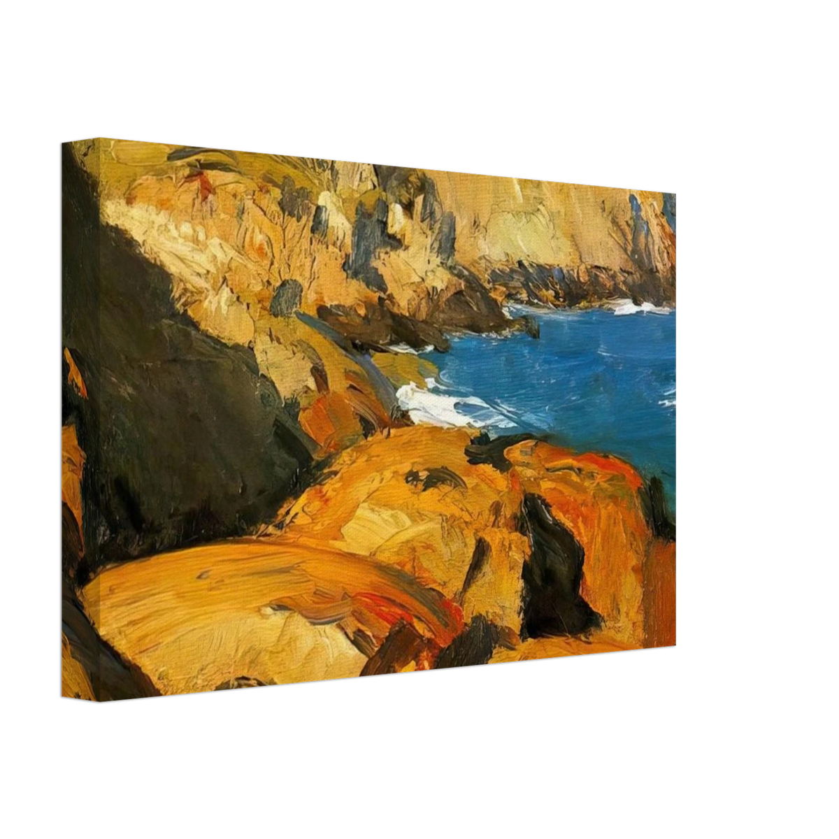 Blackhead, Monhegan Canvas | Edward Hopper Canvas | Edward Hopper Print