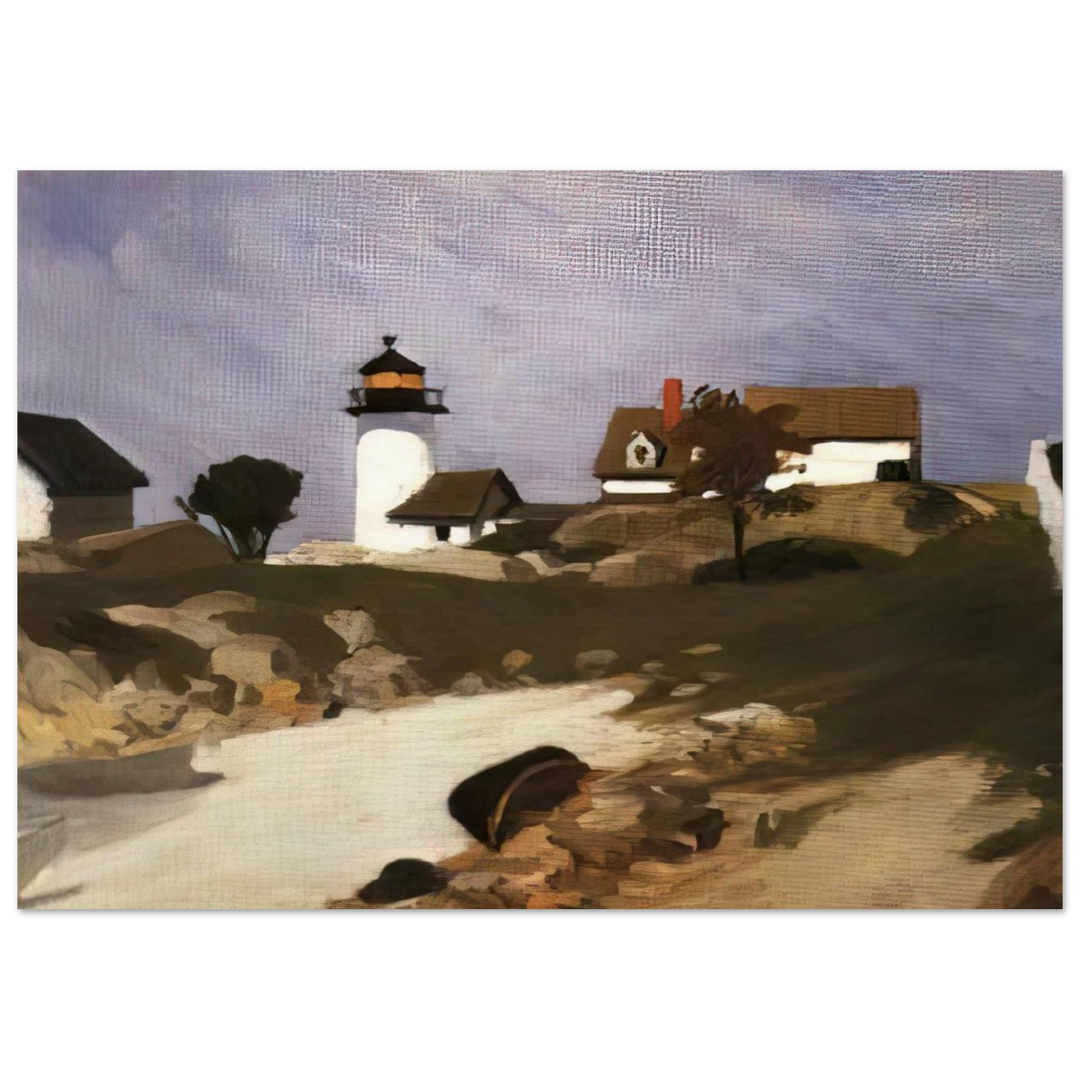 Squam Light Poster | Edward Hopper Poster | Edward Hopper Print