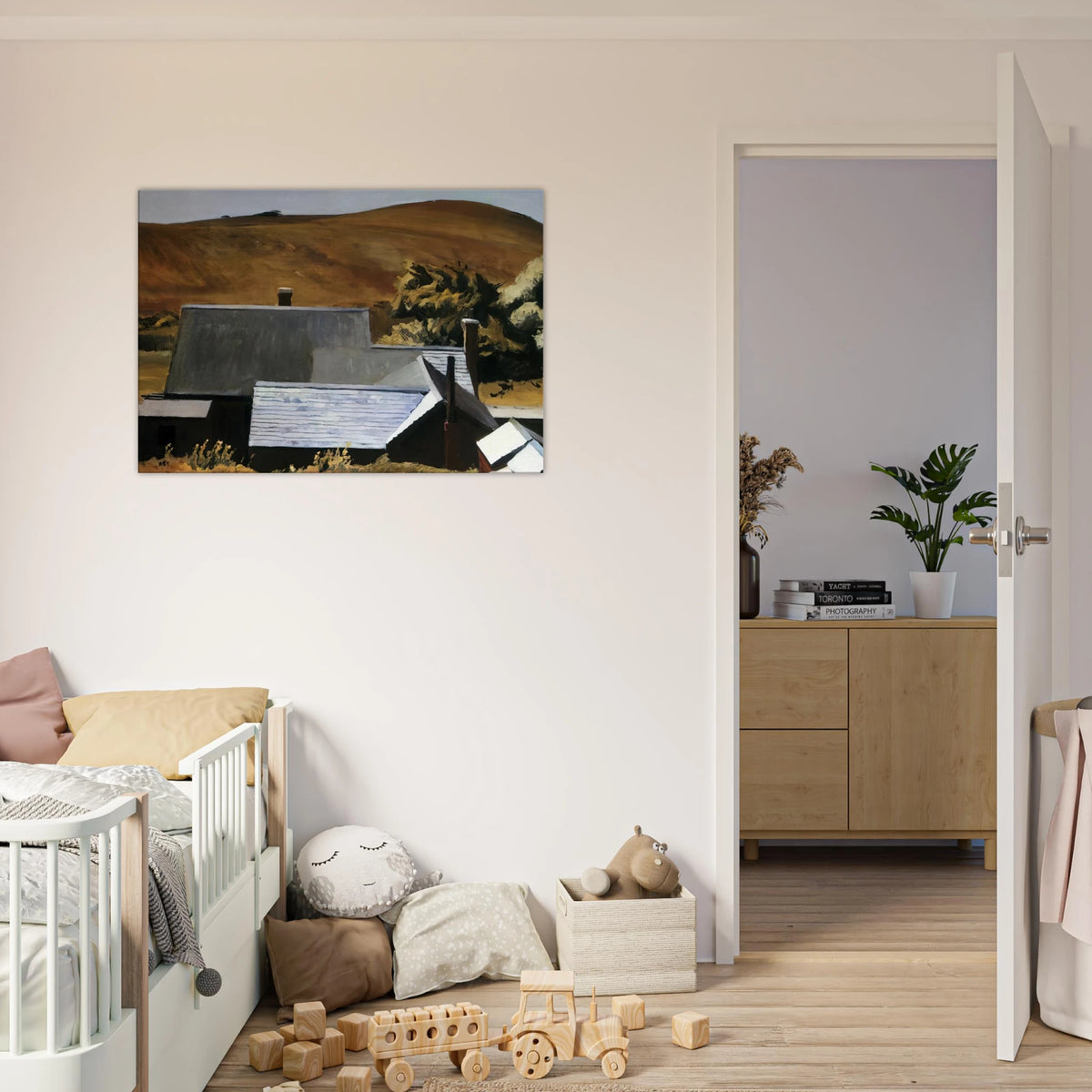 Burly Cobb s House, South Truro Canvas | Edward Hopper Canvas | Edward Hopper Print