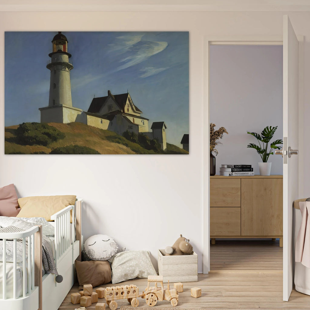 Lighthouse at Two Lights Poster | Edward Hopper Poster | Edward Hopper Print