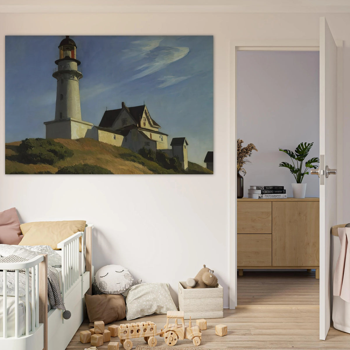 Lighthouse at Two Lights Poster | Edward Hopper Poster | Edward Hopper Print