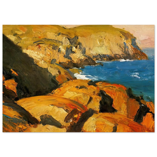 Blackhead, Monhegan Poster | Edward Hopper Poster | Edward Hopper Print
