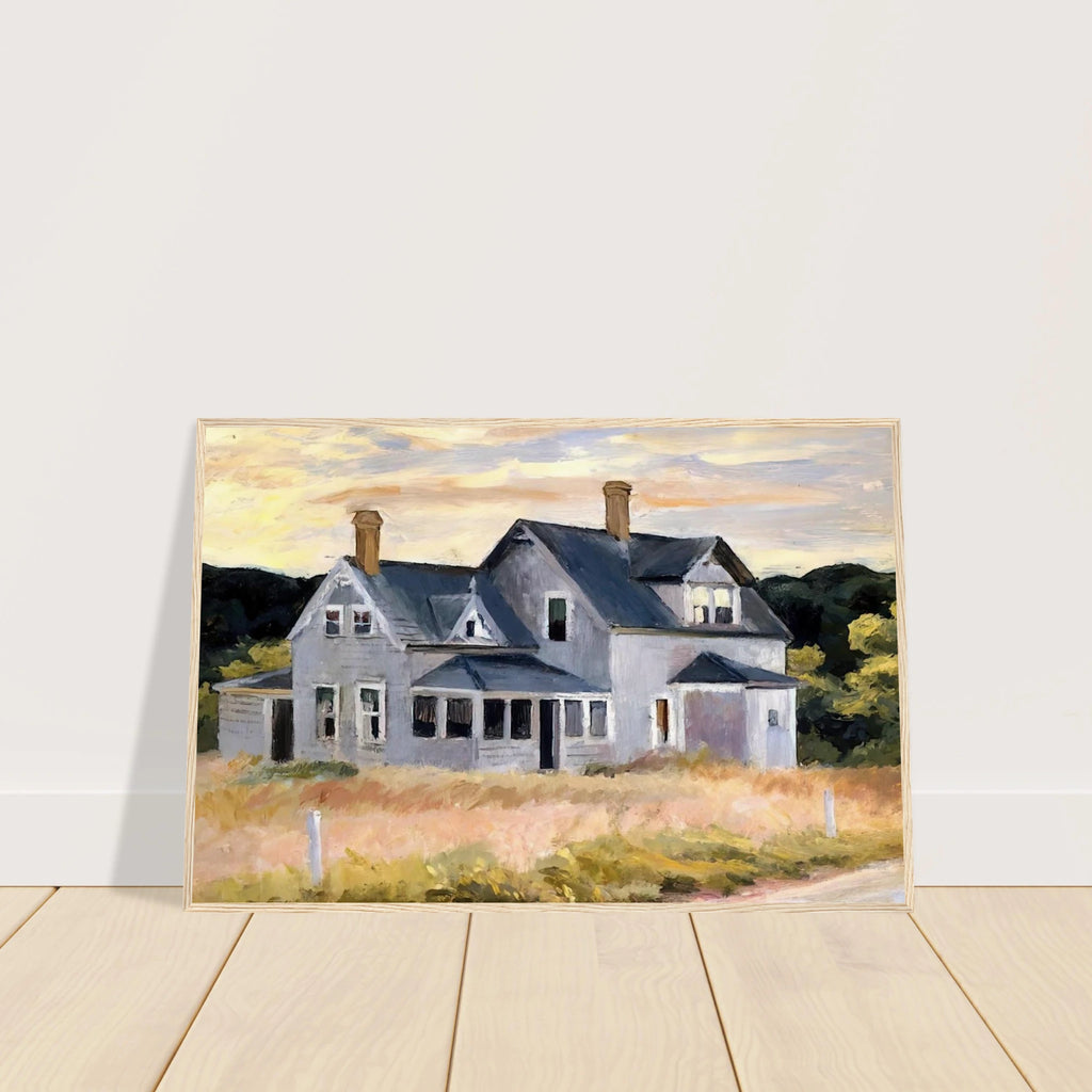 House by a Road Framed Poster | Edward Hopper Framed Prints Wall Art | Edward Hopper Print