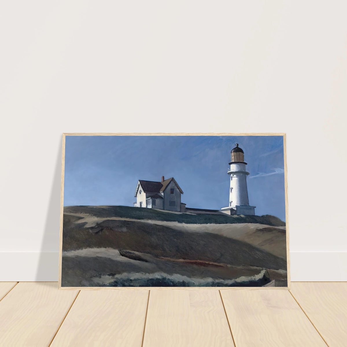 Lighthouse HIll Framed Poster | Edward Hopper Framed Prints Wall Art | Edward Hopper Print