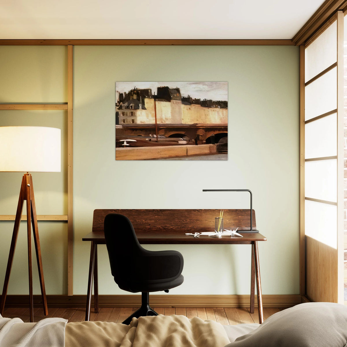 Écluse de la Monnaie Canvas | Edward Hopper Canvas | Edward Hopper Print