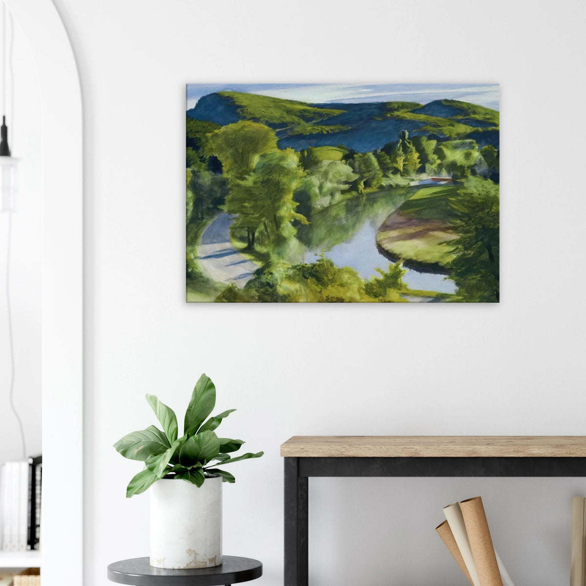 First Branch of the White River, Vermont Canvas | Edward Hopper Canvas | Edward Hopper Print