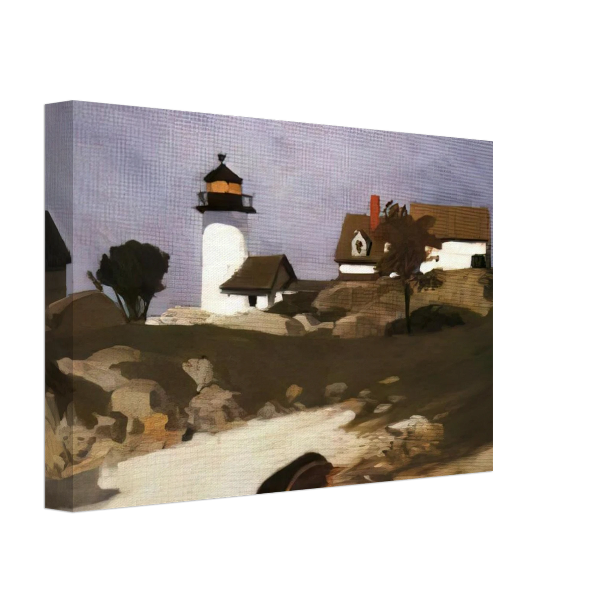 Squam Light Canvas | Edward Hopper Canvas | Edward Hopper Print