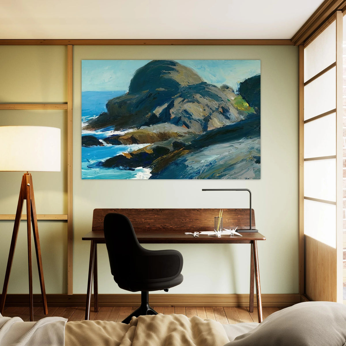 Rocky Shore Poster | Edward Hopper Poster | Edward Hopper Print