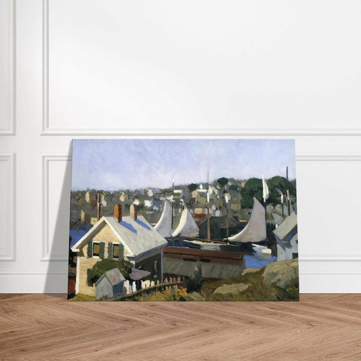 Gloucester Harbor Canvas | Edward Hopper Canvas | Edward Hopper Print