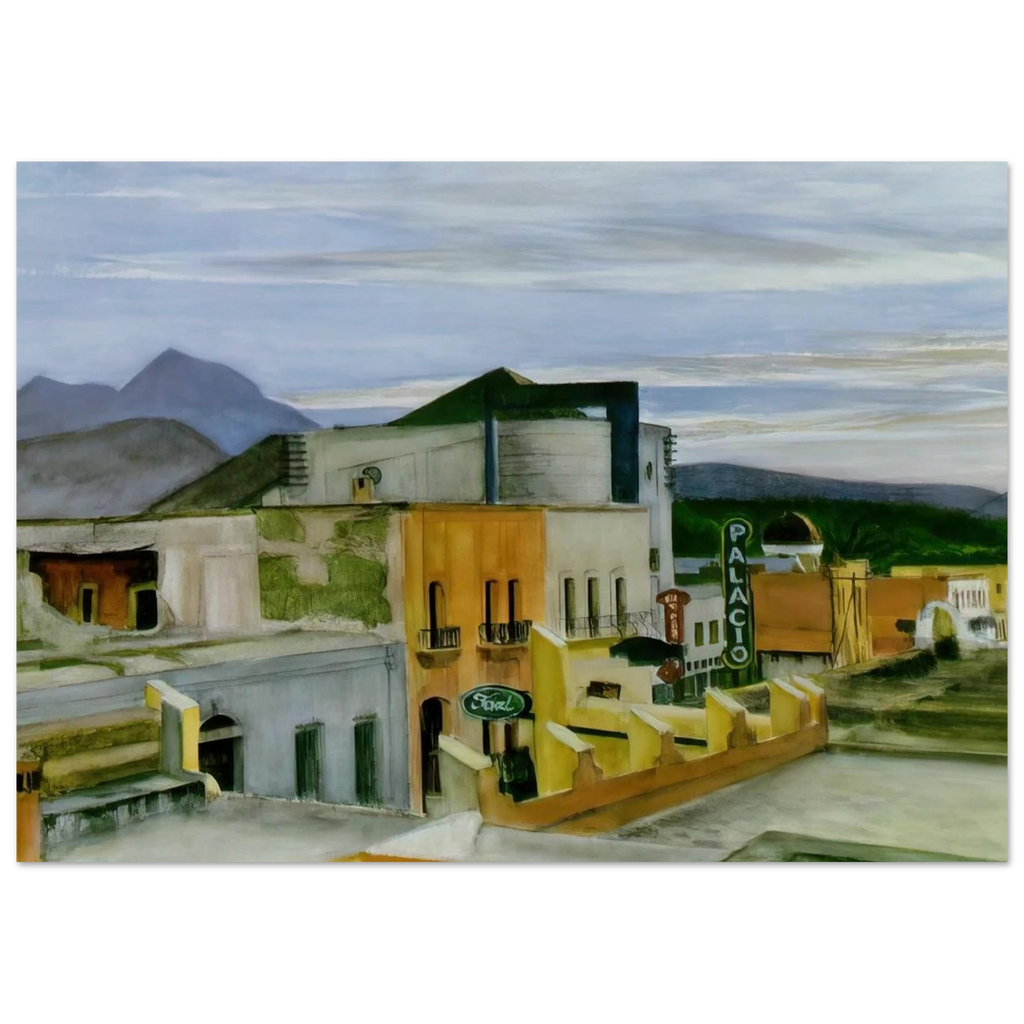 El Palacio Poster | Edward Hopper Poster | Edward Hopper Print