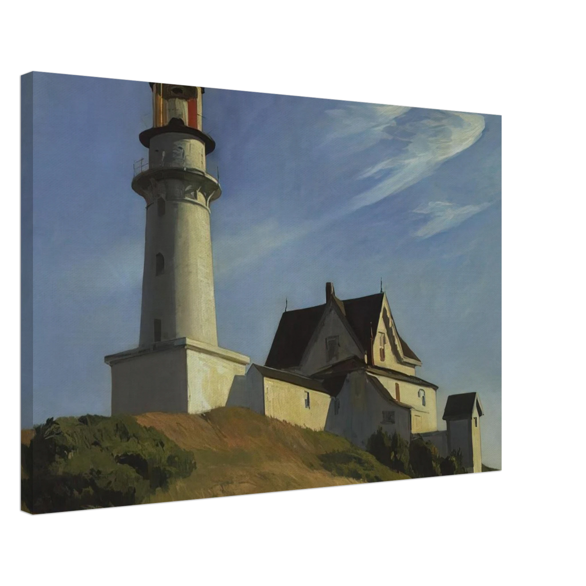 Lighthouse at Two Lights Canvas | Edward Hopper Canvas | Edward Hopper Print