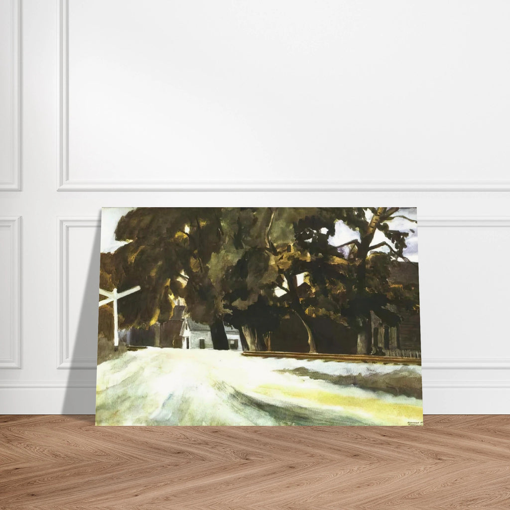 Railroad Crossing Poster | Edward Hopper Poster | Edward Hopper Print