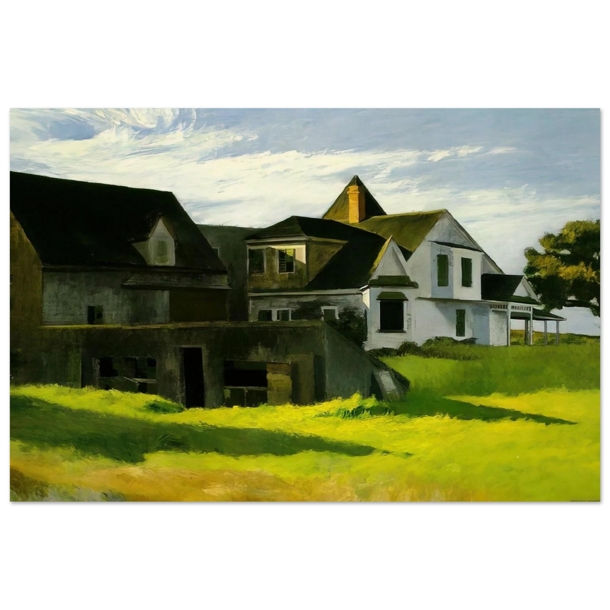 Cape Cod Afternoon Poster | Edward Hopper Poster | Edward Hopper Print