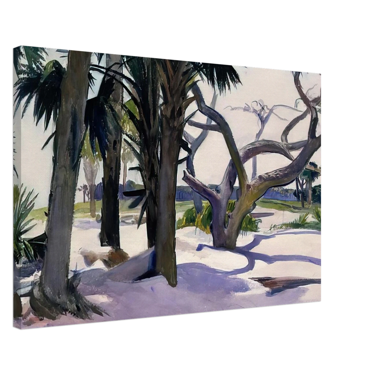 Folly Beach, Charleston, South Carolina Canvas | Edward Hopper Canvas | Edward Hopper Print