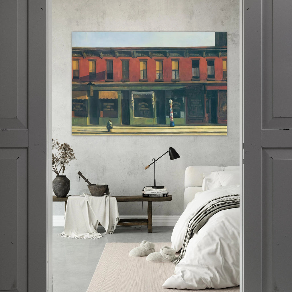 Early Sunday Morning Poster | Edward Hopper Poster | Edward Hopper Print
