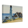 Lighthouse and Buildings, Portland Head, Cape Elizabeth, Maine Canvas | Edward Hopper Canvas | Edward Hopper Print