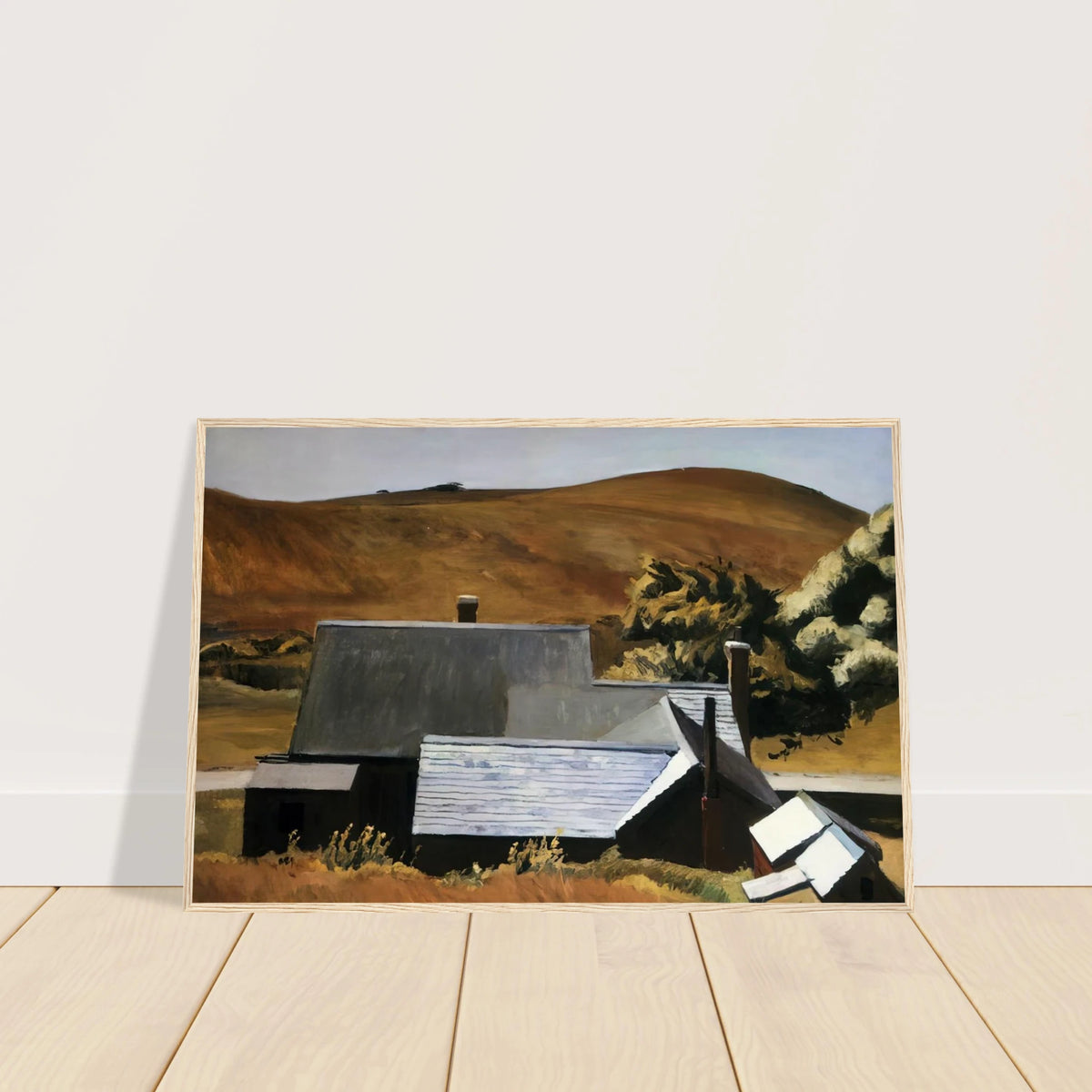 Burly Cobb s House, South Truro Framed Poster | Edward Hopper Framed Prints Wall Art | Edward Hopper Print