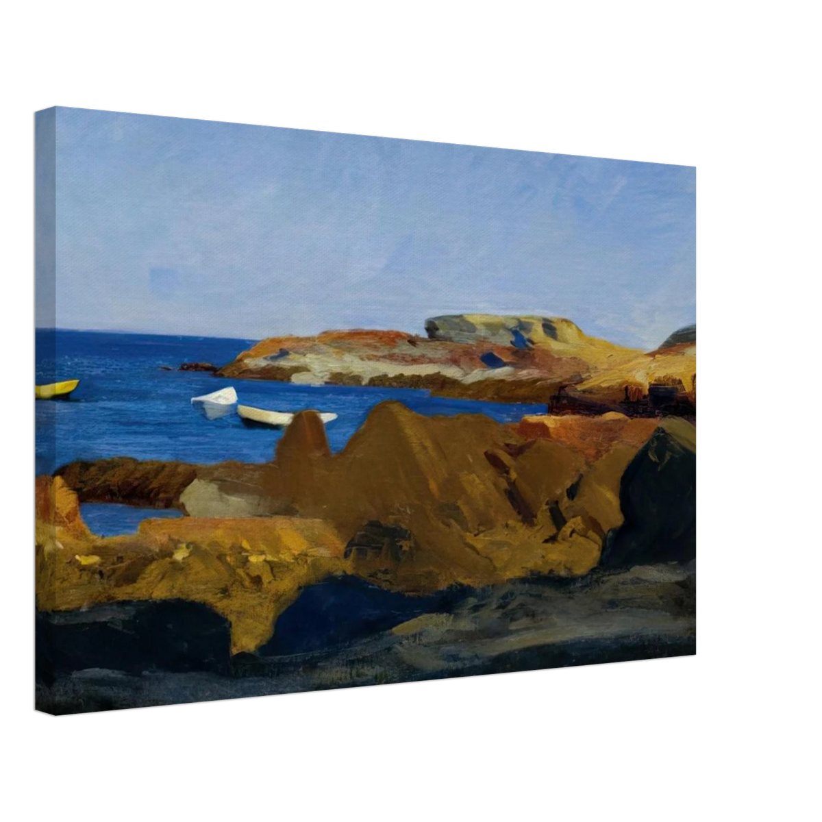 Cove at Ogunquit Canvas | Edward Hopper Canvas | Edward Hopper Print