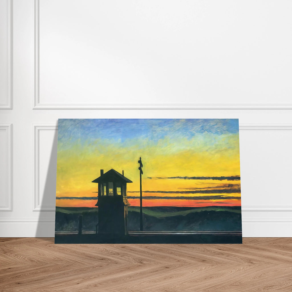 Railroad Sunset Poster | Edward Hopper Poster | Edward Hopper Print