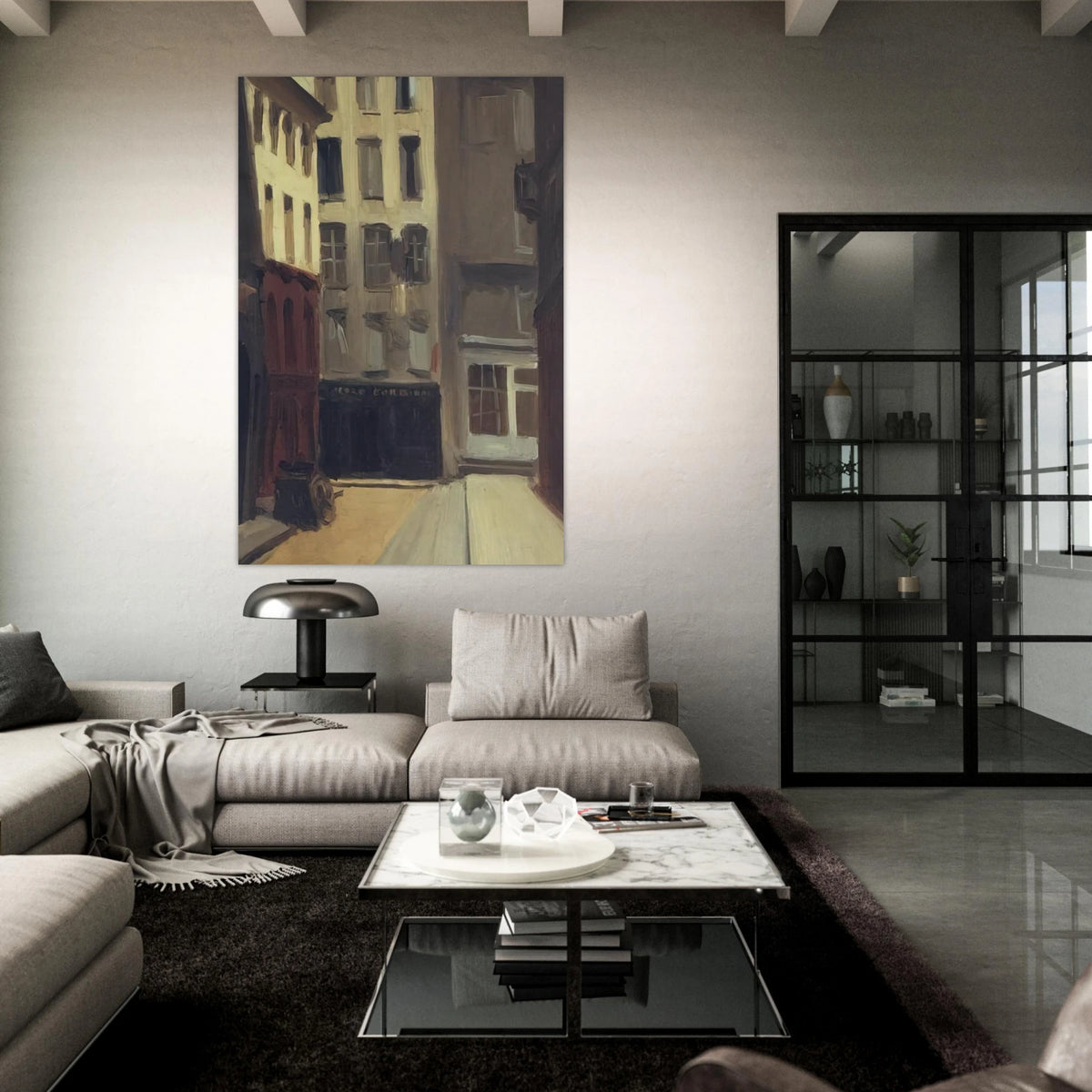 Paris Street Poster | Edward Hopper Poster | Edward Hopper Print