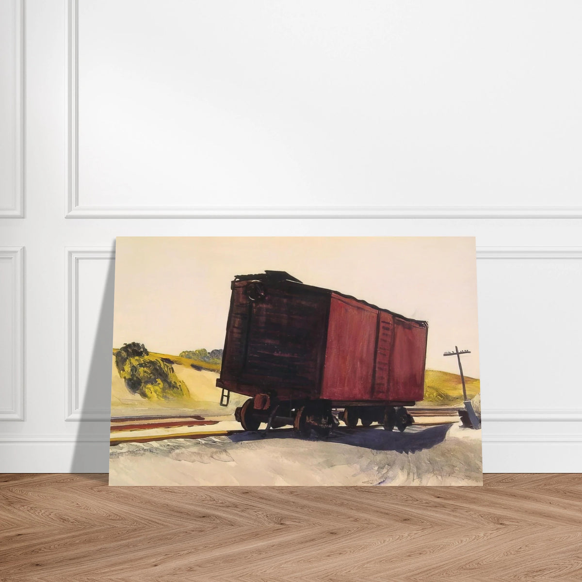 Freight Car at Truro Poster | Edward Hopper Poster | Edward Hopper Print