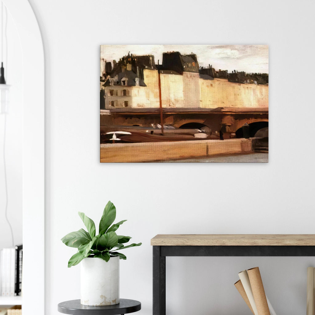 Écluse de la Monnaie Canvas | Edward Hopper Canvas | Edward Hopper Print