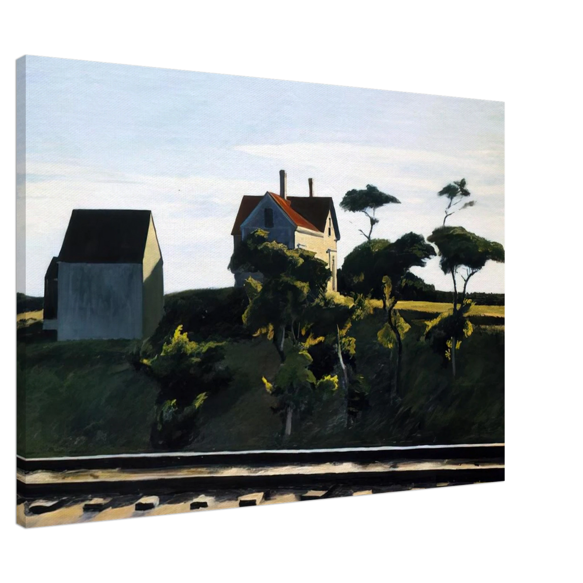 New York, New Haven and Hartford Canvas | Edward Hopper Canvas | Edward Hopper Print